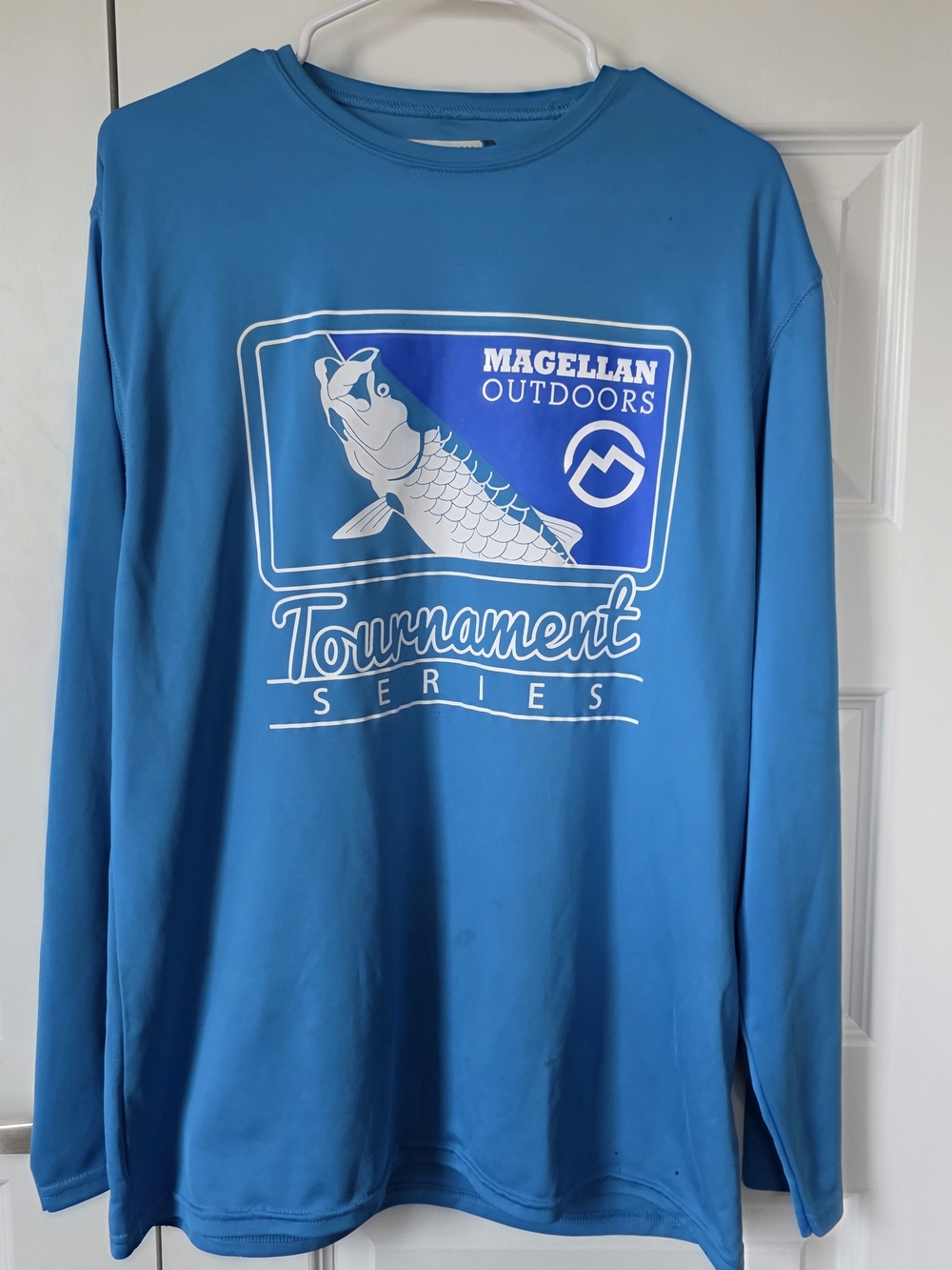 Magellan Outdoors Teal Blue Tournament Series Long-Sleeve Shirt